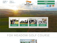 Tablet Screenshot of foxmeadow.pe.ca